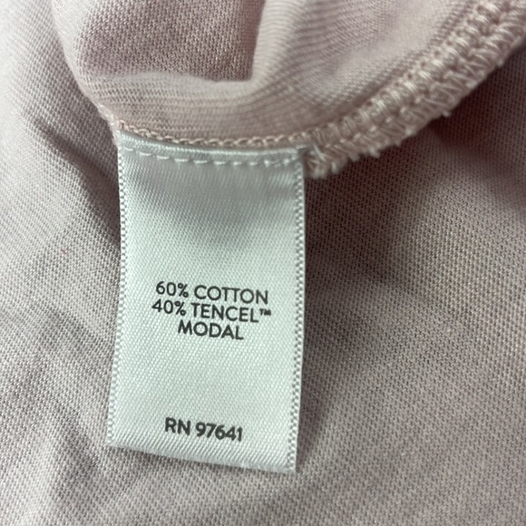 J. Jill Fit Lilac Ombre Fit Back Keyhole Short Sleeve Tee, size XL - Picture 7 of 9